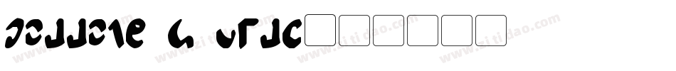 Gilliam 2 Bold字体转换